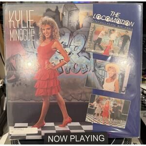 KYLIE MINOGUE - THE LOCOMOTION- orig US 12" VINYL maxi single 1988 Preowned